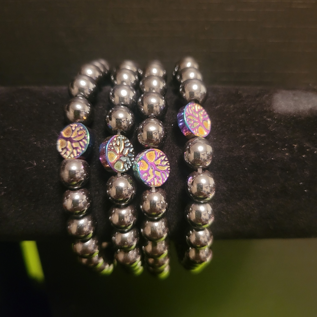 303 Crystal Bead Bracelet Set 11$